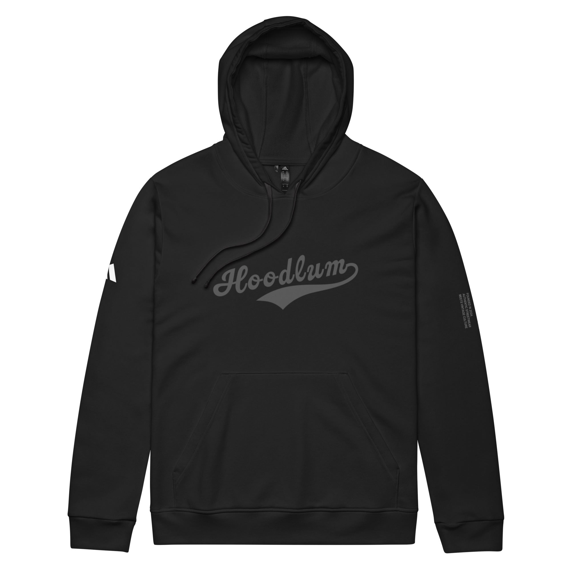 Adidas—inspired Hoodlum Baseball Streetwear Hoodie: Heavy Hitters Edition - The Hoodlum Co.