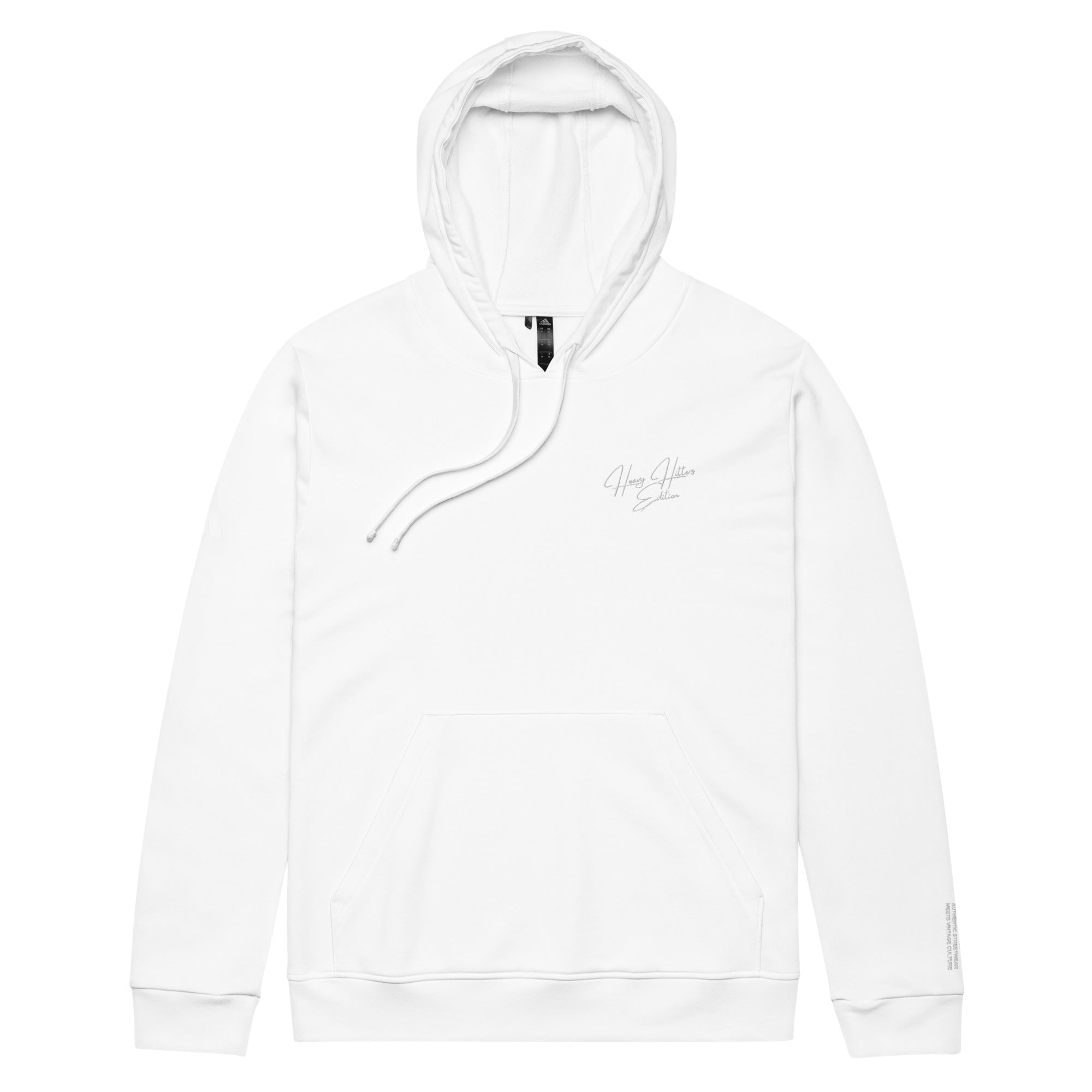 Adidas—inspired Hoodlum Fleece Hoodie - Heavy Hitters Edition - The Hoodlum Co.