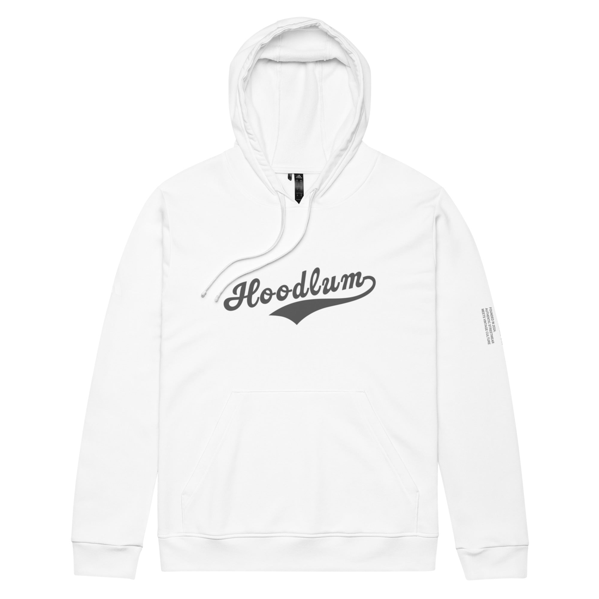 Adidas—inspired Hoodlum Baseball Streetwear Hoodie: Heavy Hitters Edition - The Hoodlum Co.