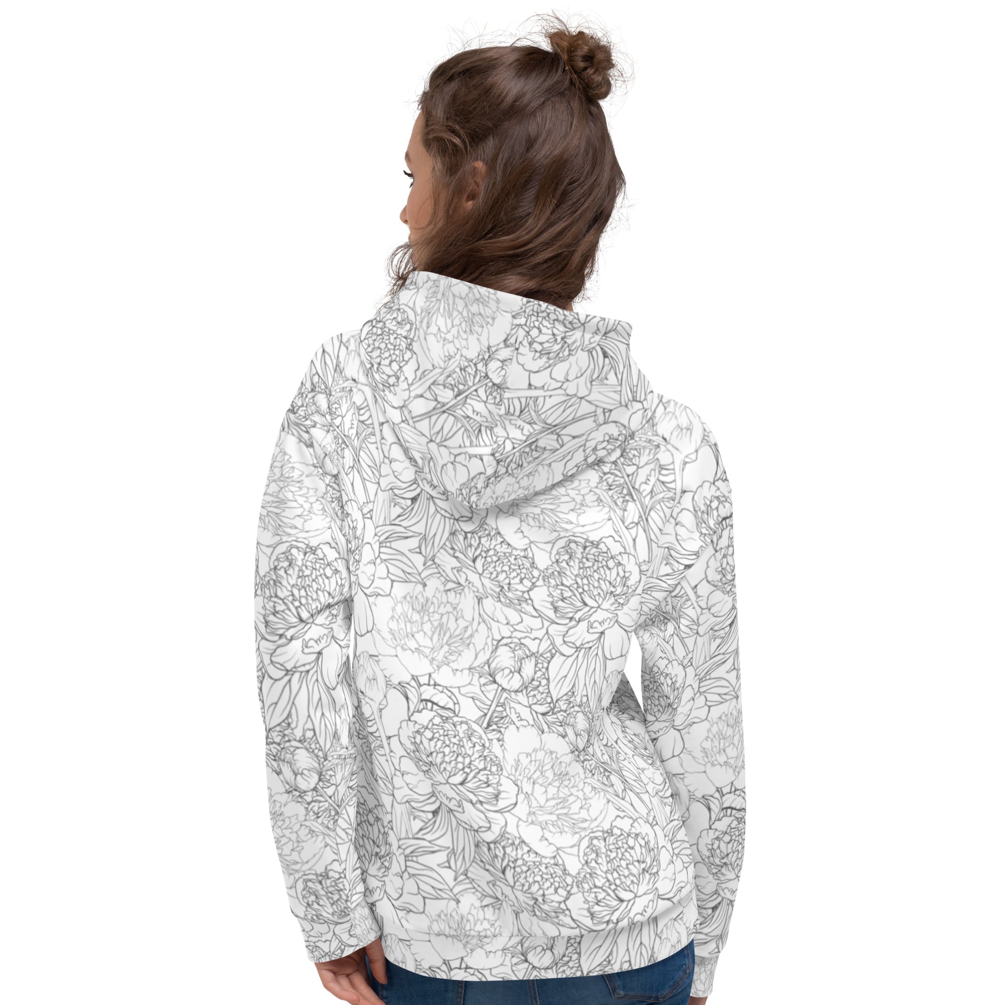Floral Pen Drawings Hoodie - Limited Edition by Hoodlum Co. - The Hoodlum Co.