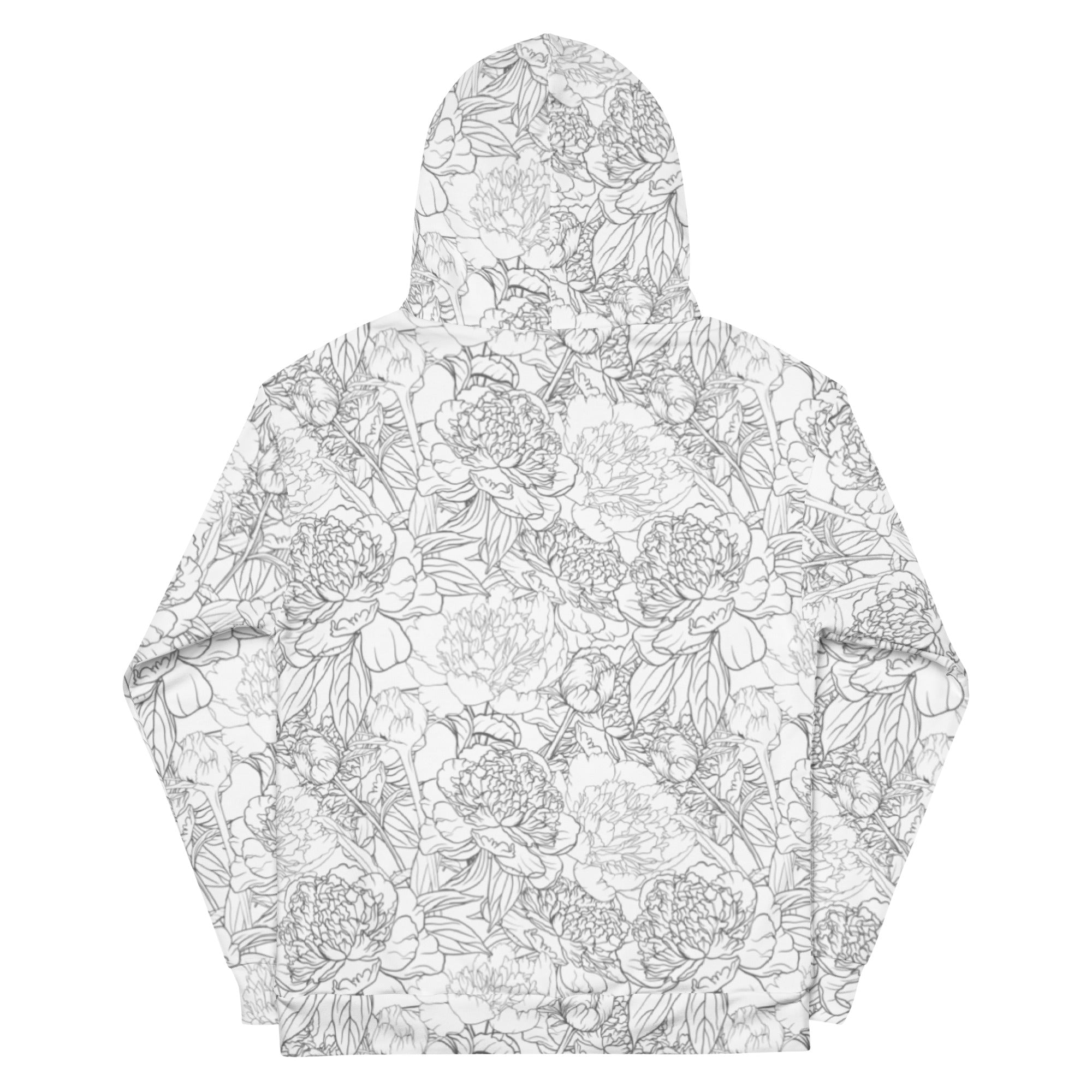 Floral Pen Drawings Hoodie - Limited Edition by Hoodlum Co. - The Hoodlum Co.