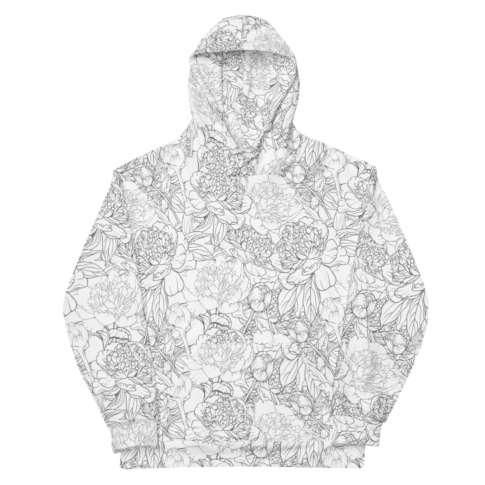 Floral Pen Drawings Hoodie - Limited Edition by Hoodlum Co. - The Hoodlum Co.