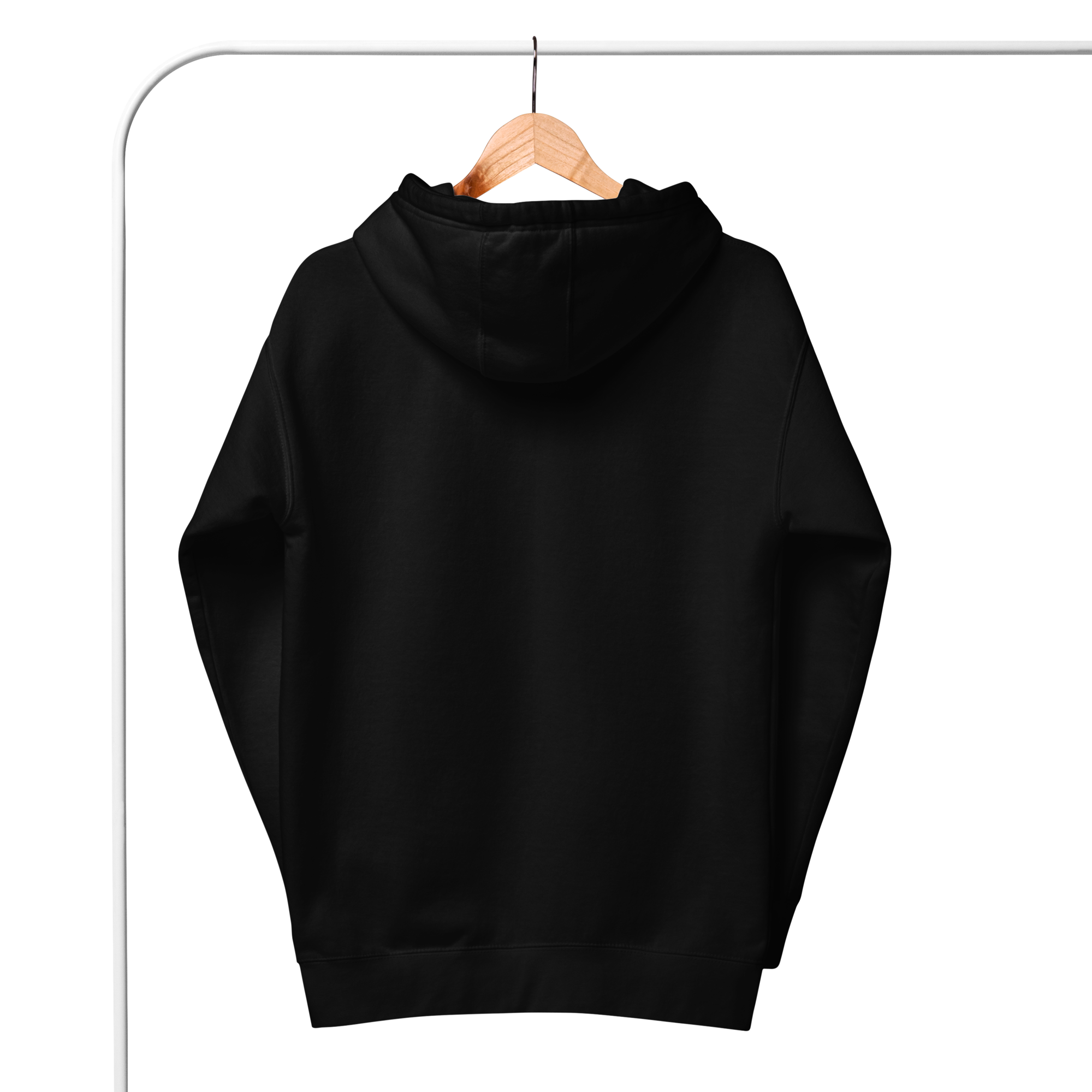 Hoodlum Classic Hoodie Black w/ Pink