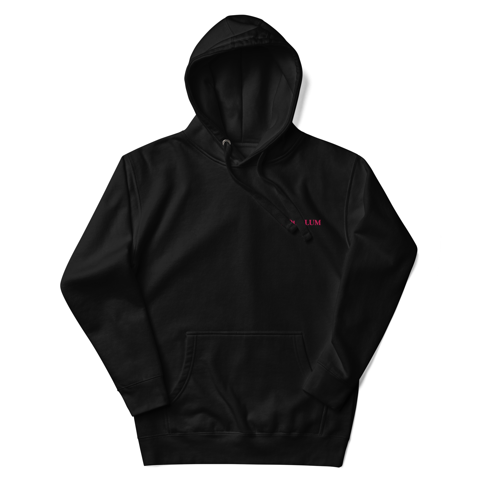 Hoodlum Classic Hoodie Black w/ Pink