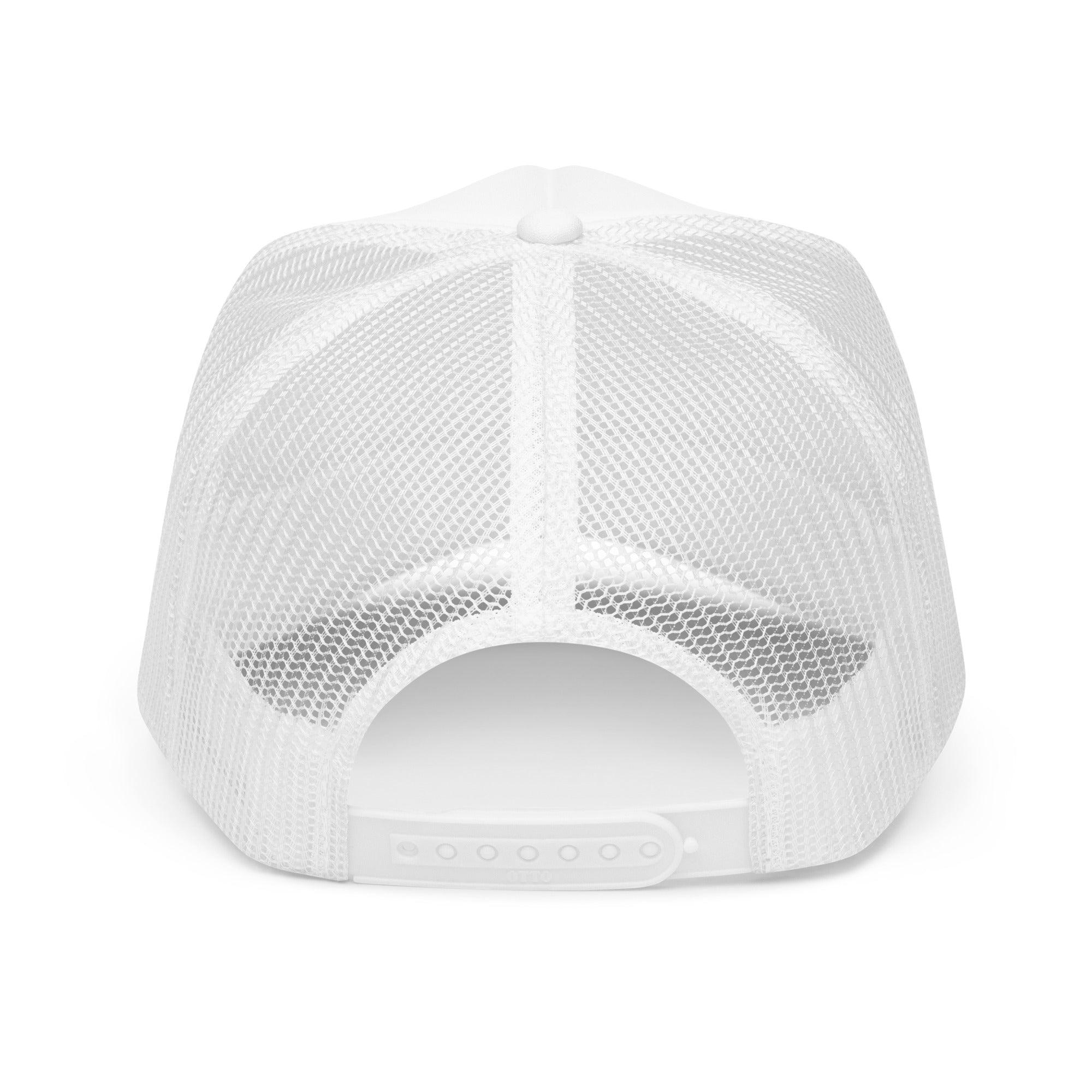 Game Day White Trucker - The Hoodlum Co.