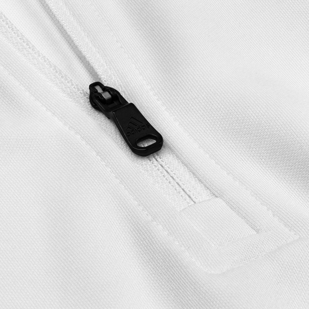 Adidas—inspired Hoodlum Quarter Zip Pullover - Heavy Hitters Edition - White Stitch - The Hoodlum Co.
