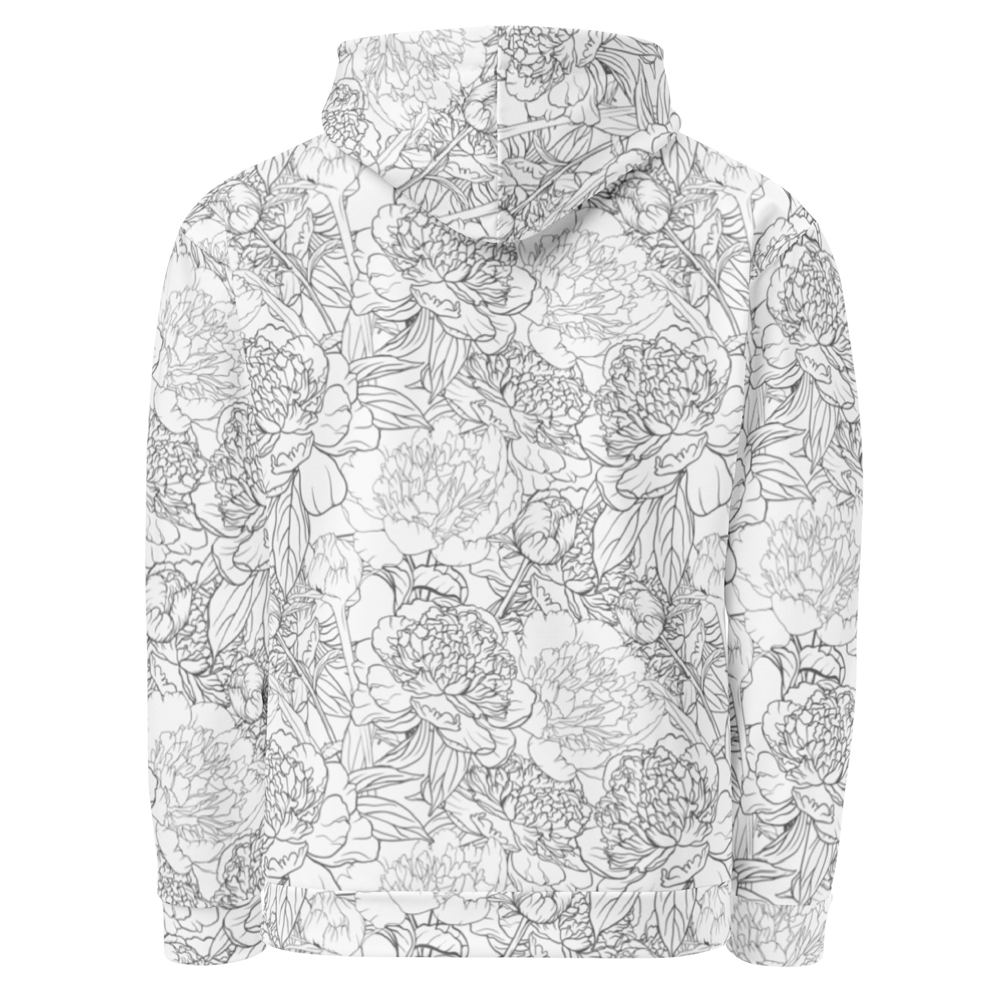 Floral Pen Drawings Hoodie - Limited Edition by Hoodlum Co. - The Hoodlum Co.