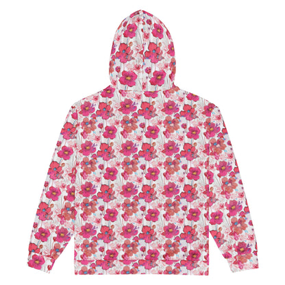 Gangsta Blooms Zip-Up Hoodie - The Hoodlum Co.