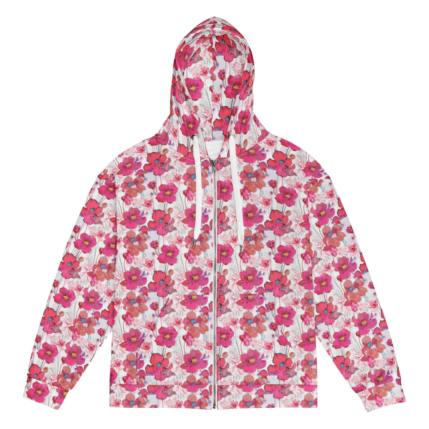 Gangsta Blooms Zip-Up Hoodie - The Hoodlum Co.