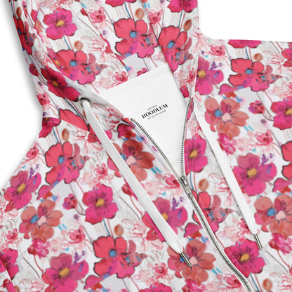 Gangsta Blooms Zip-Up Hoodie - The Hoodlum Co.