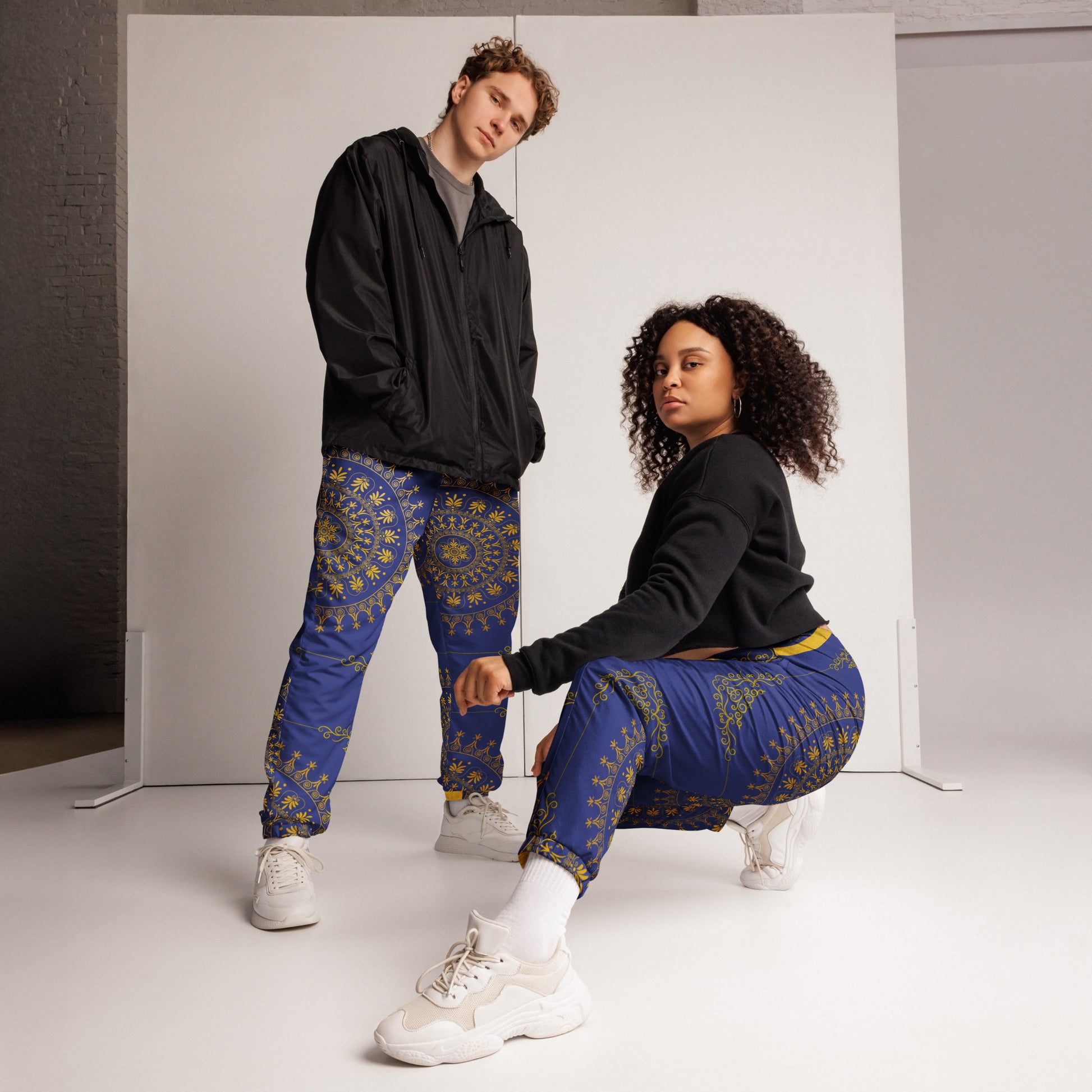 Blue Monarch Track Pants - Limited Edition by Hoodlum Co. - The Hoodlum Co.