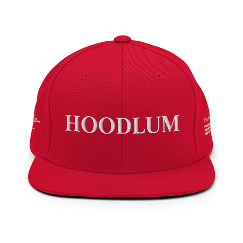 Baseball Rebel Snapback - Crimson Red - The Hoodlum Co.