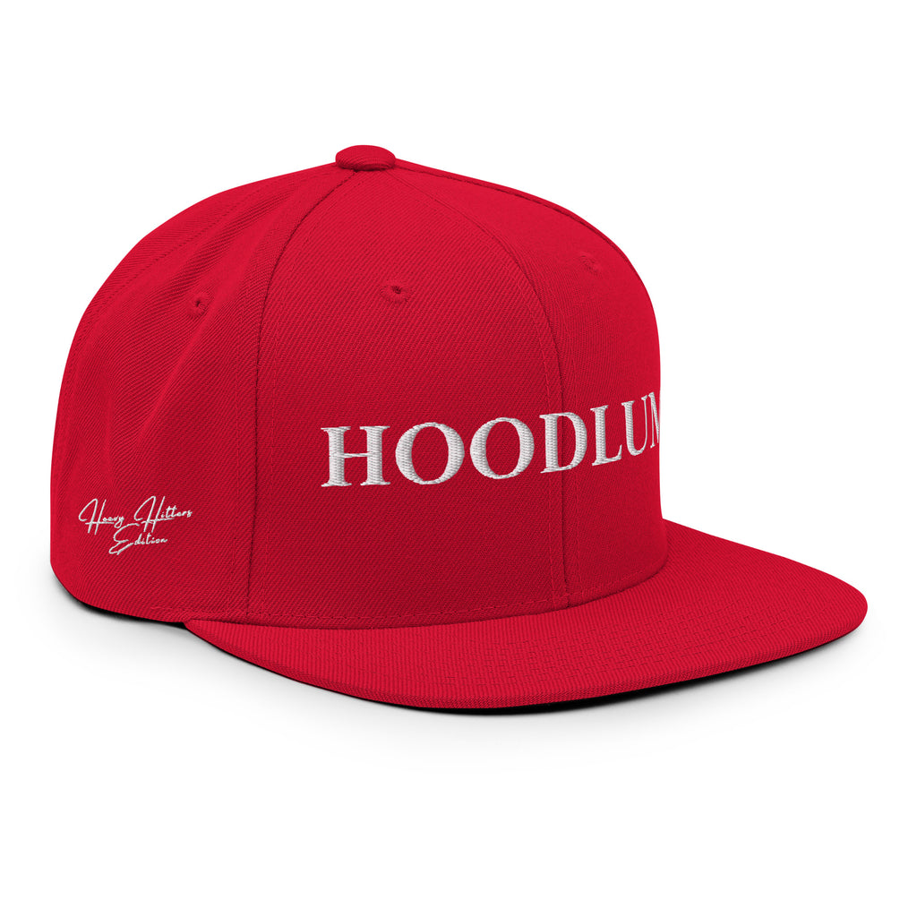 Baseball Rebel Snapback - Crimson Red - The Hoodlum Co.