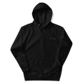 Hoodlum Classic Hoodie Black w/ Pink