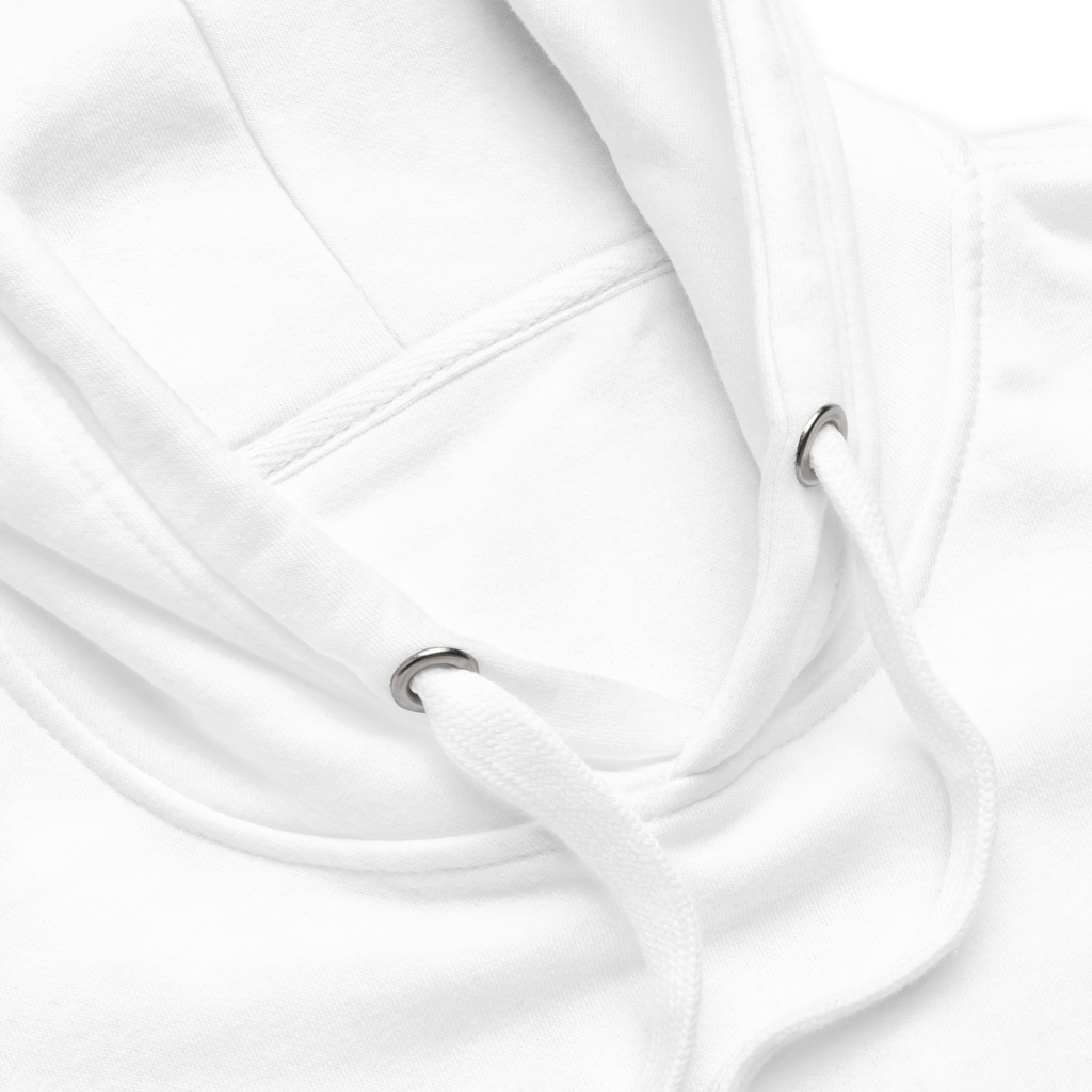 Hoodlum Classic Hoodie White w/ Pink