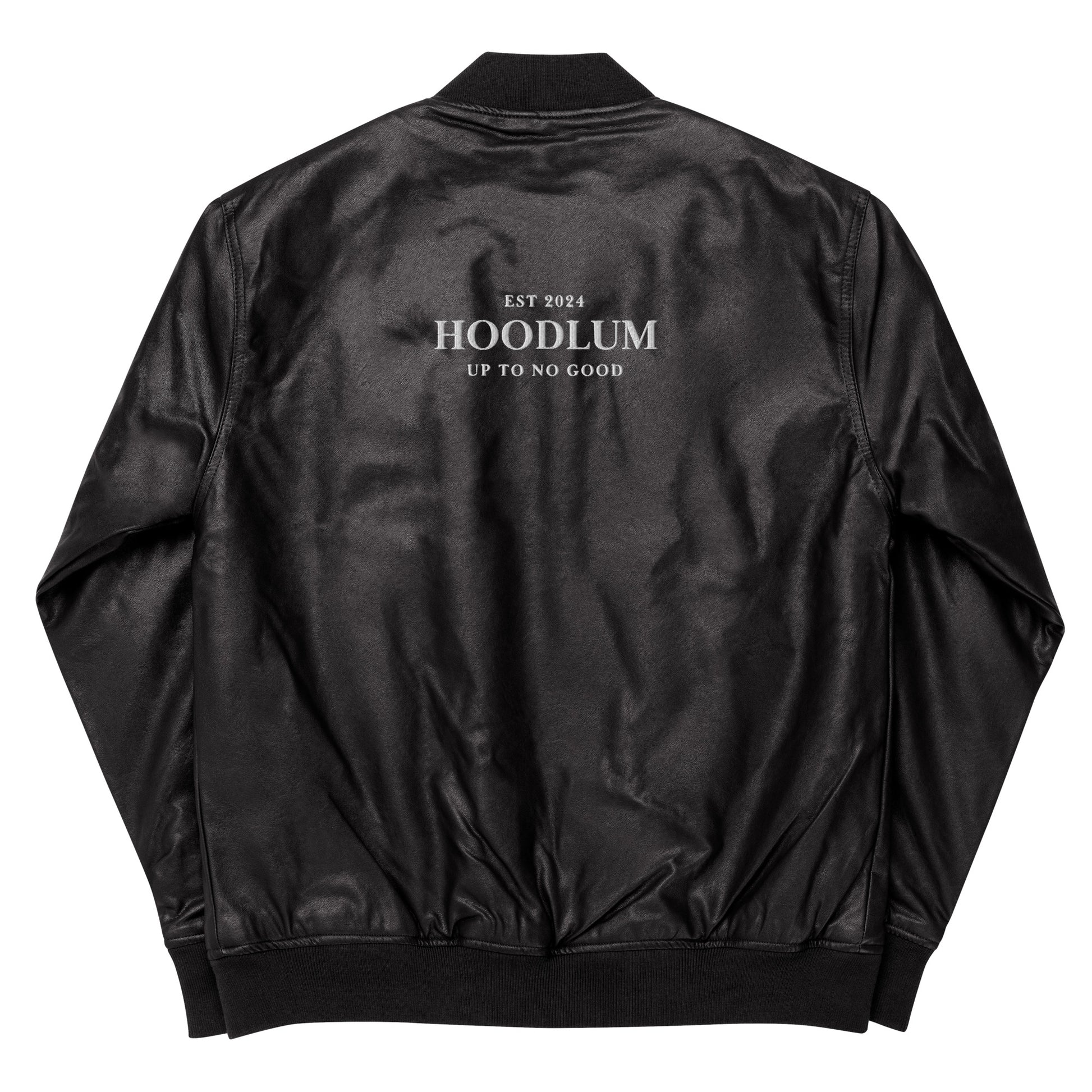 Maverick Armor Leather Bomber Jacket - The Hoodlum Co.