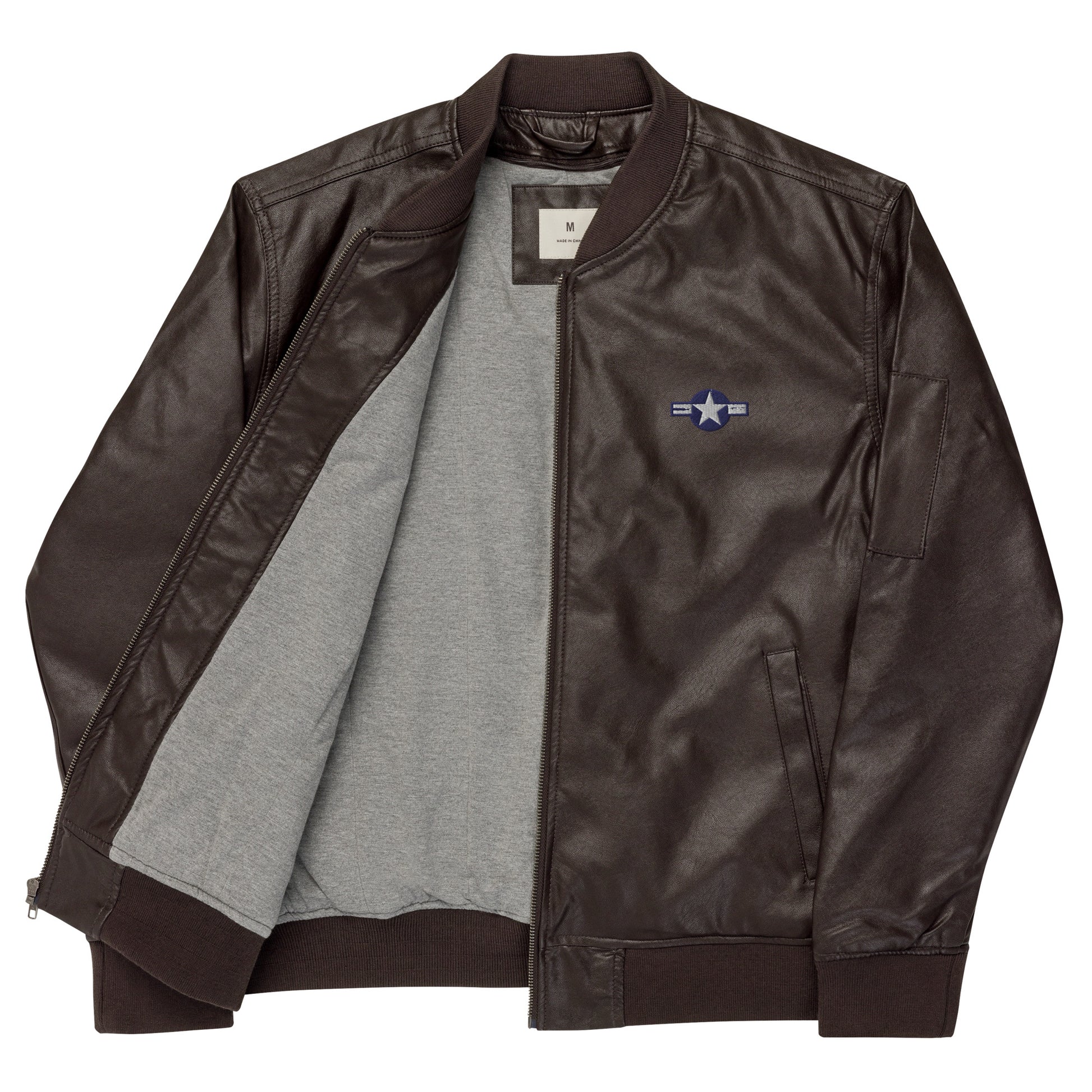 Maverick Armor Leather Bomber Jacket - The Hoodlum Co.