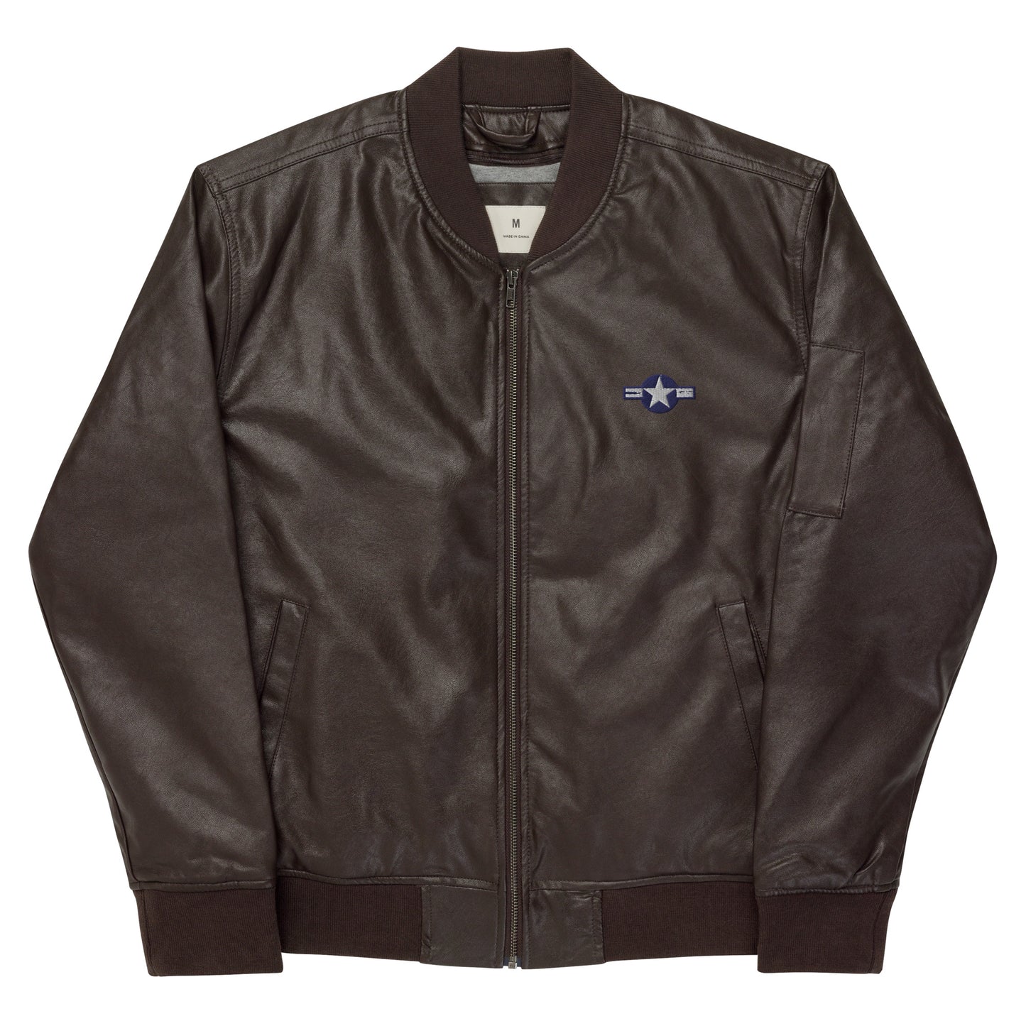 Maverick Armor Leather Bomber Jacket - The Hoodlum Co.