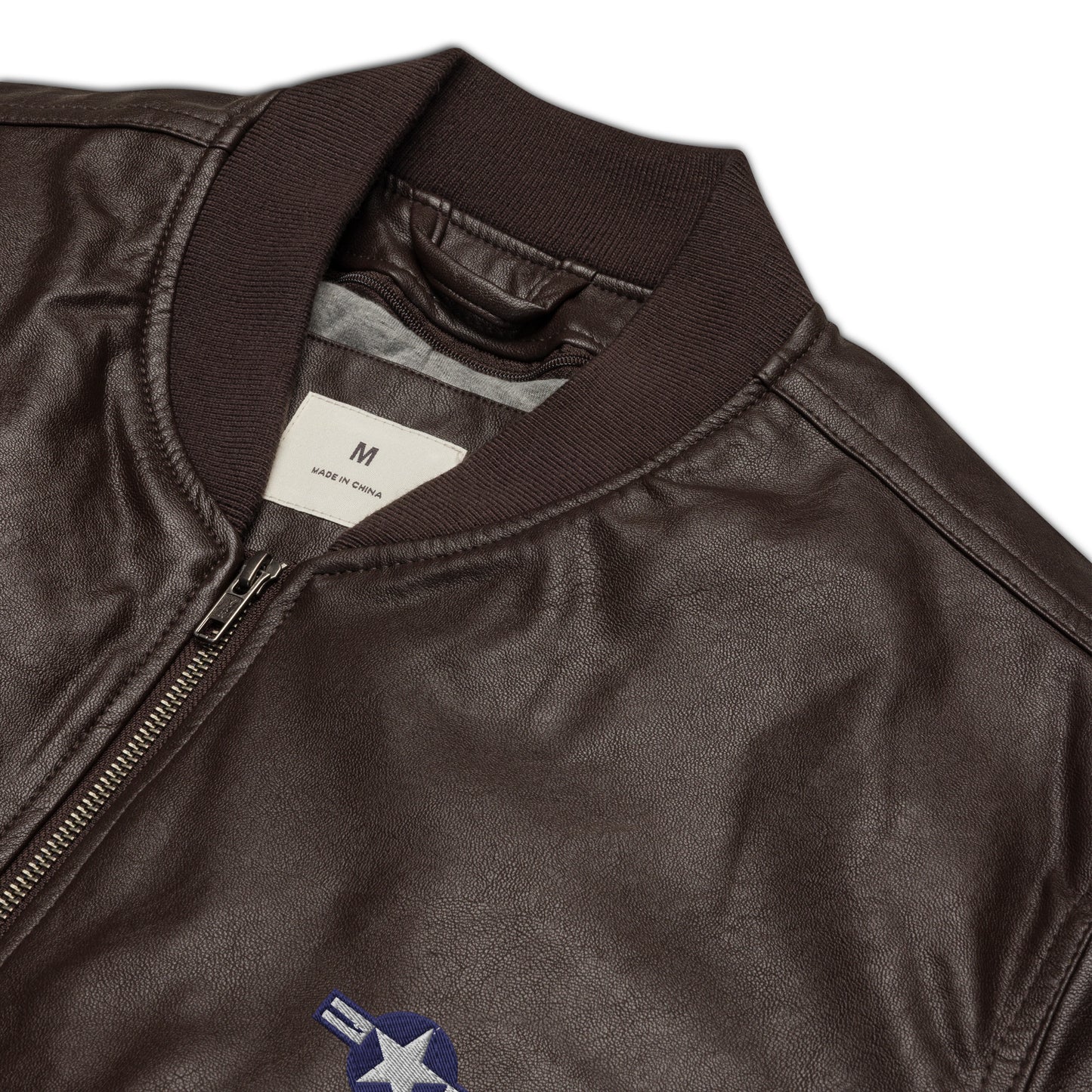 Maverick Armor Leather Bomber Jacket - The Hoodlum Co.