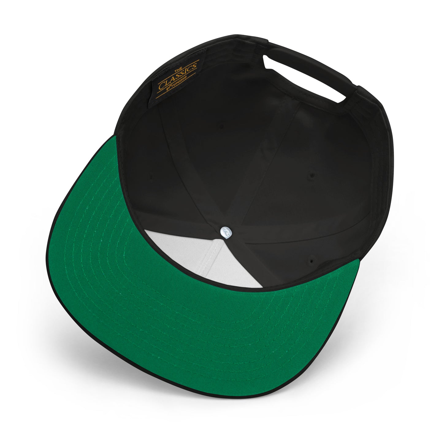 Flat Bill Baseball Cap: Heavy Hitters Edition - Black Diamond Blush