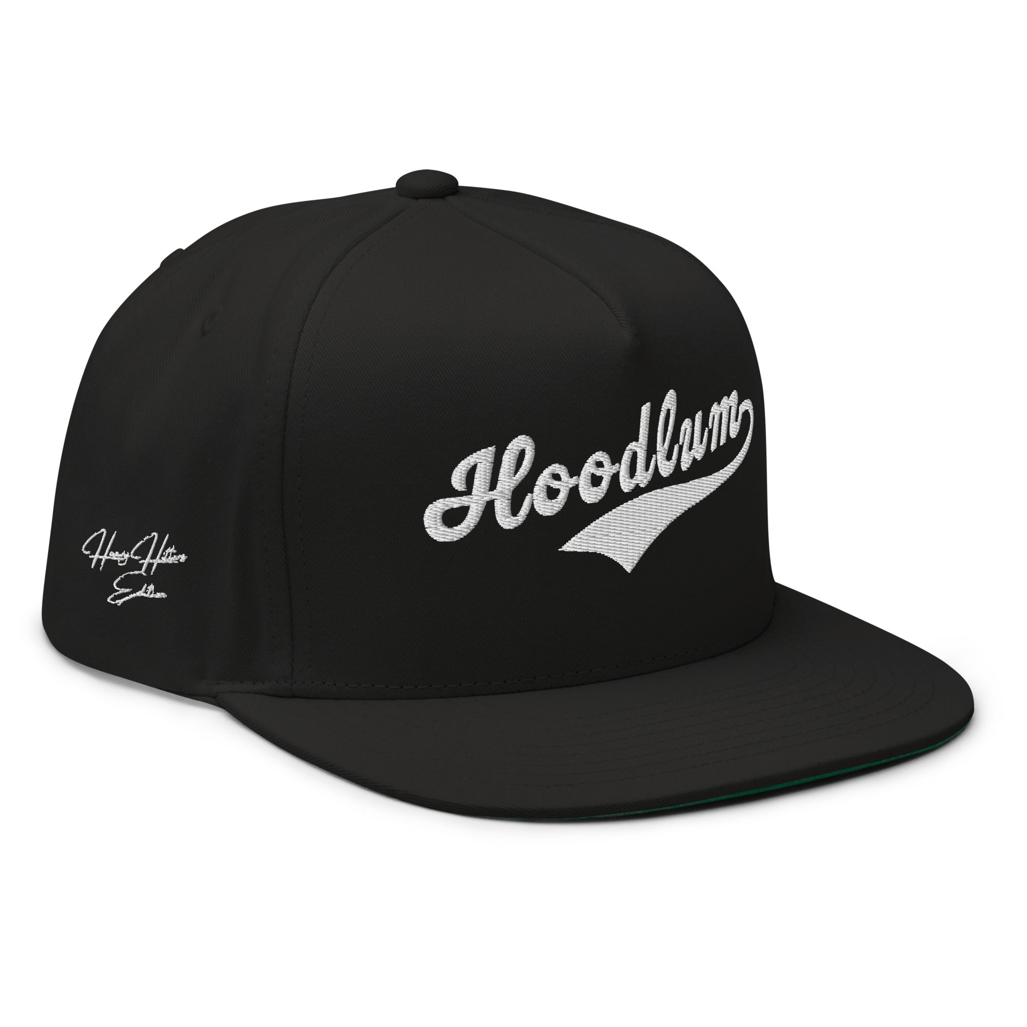 Flat Bill Baseball Cap: Heavy Hitters Edition - Dark Horse - The Hoodlum Co.
