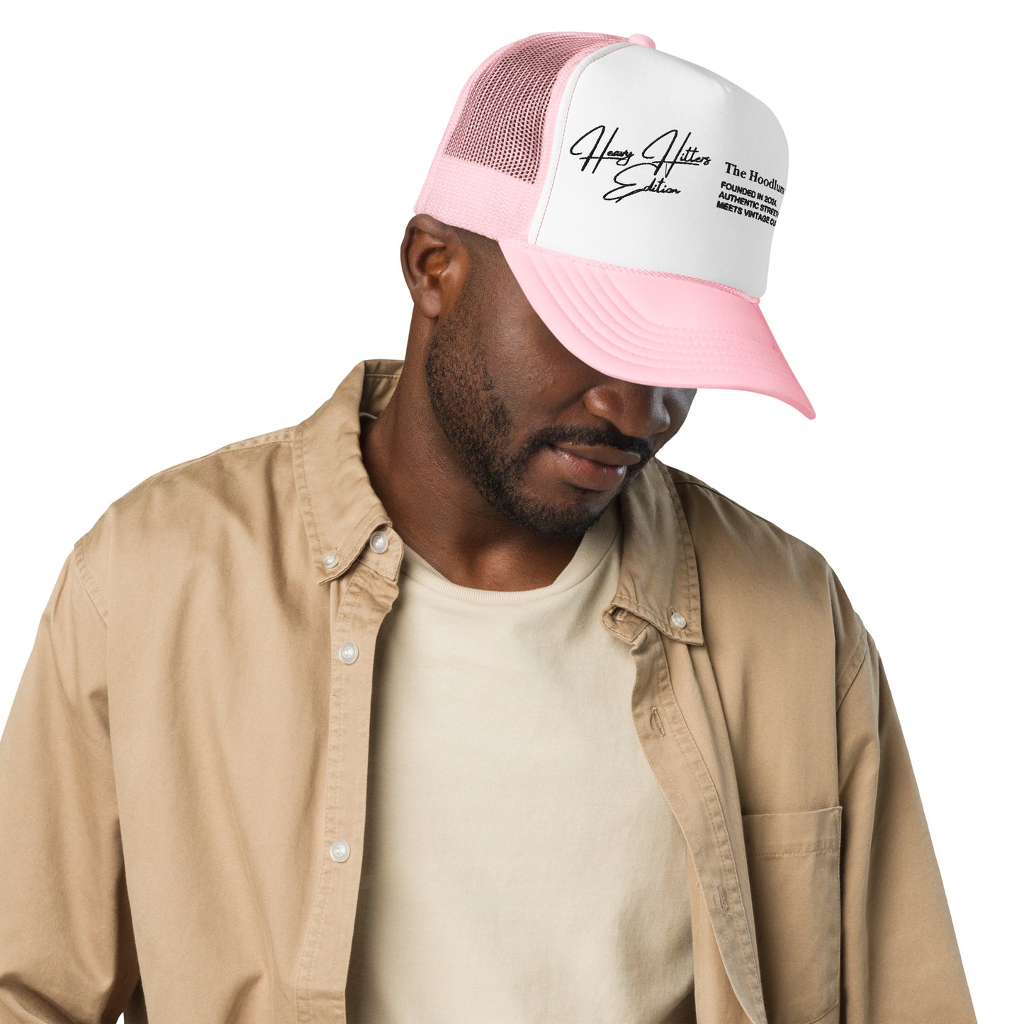 Cotton Candy Curve Trucker