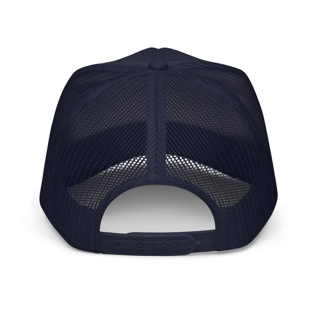 Midnight Blue Slugger Trucker - The Hoodlum Co.