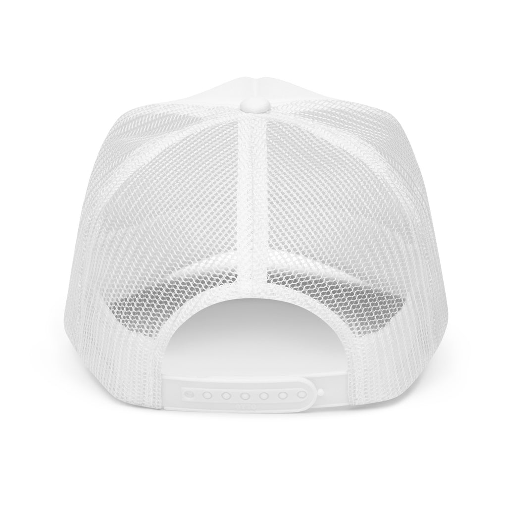 Game Day White Trucker - The Hoodlum Co.