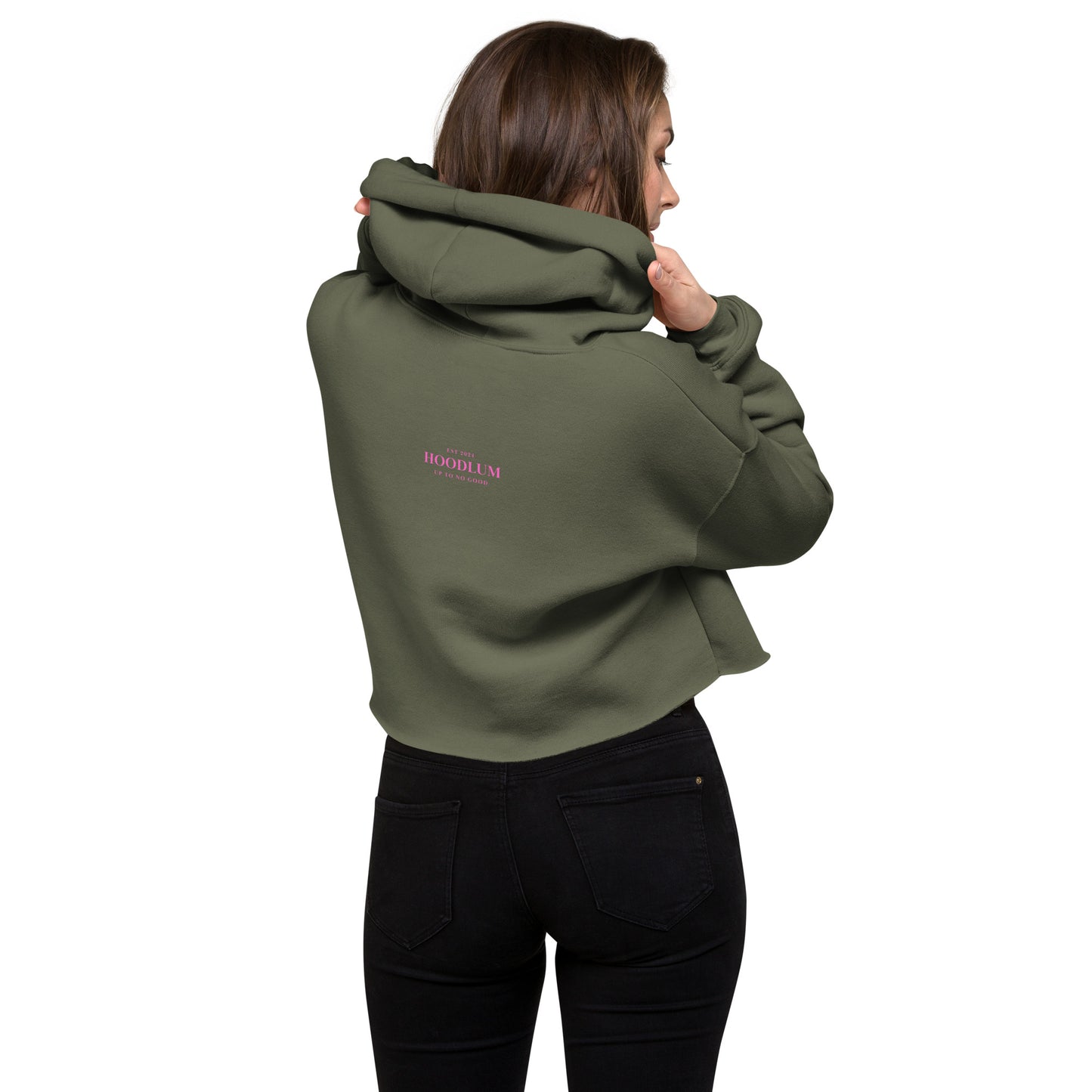 Hustle Honey Crop Hoodie - The Hoodlum Co.