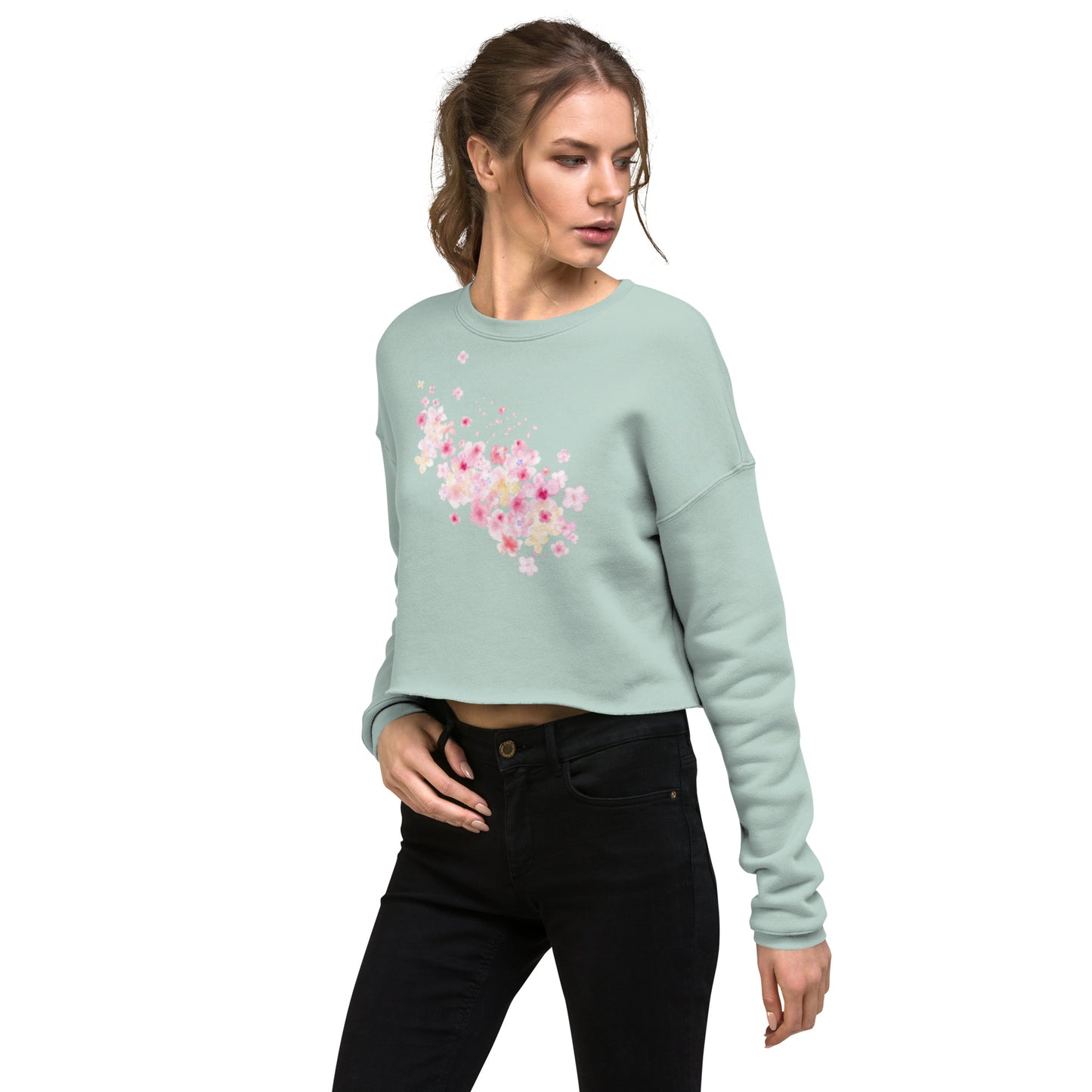 Hustle Honey Crop Sweater - The Hoodlum Co.