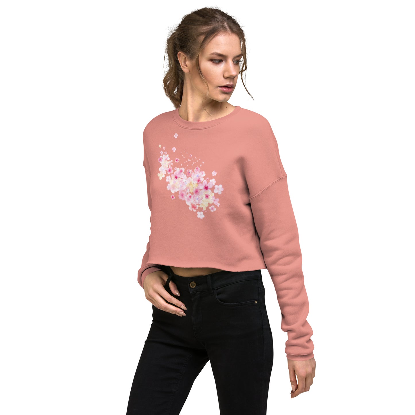 Hustle Honey Crop Sweater - The Hoodlum Co.